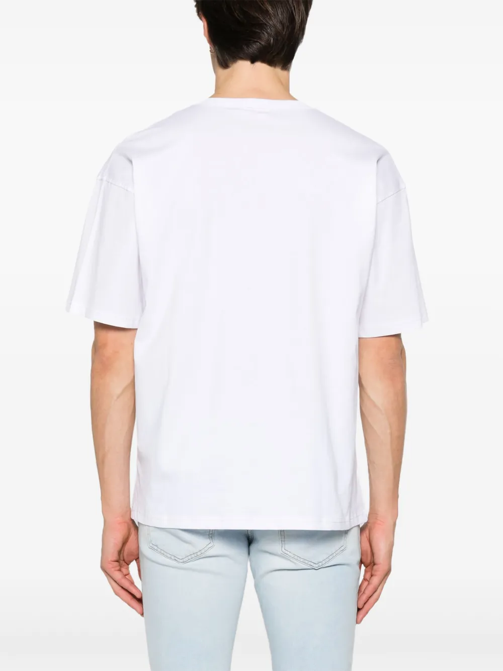 Diesel T-shirt met logoprint Wit