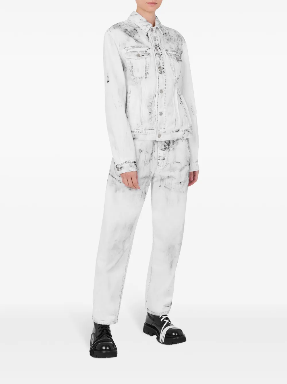 Moschino Denim jack - Wit