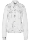 Moschino denim jacket - White