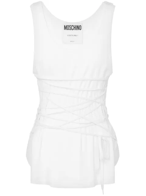 Moschino logo-print top 