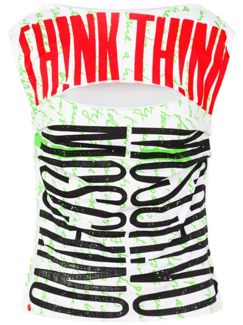 Moschino logo-print T-shirt 