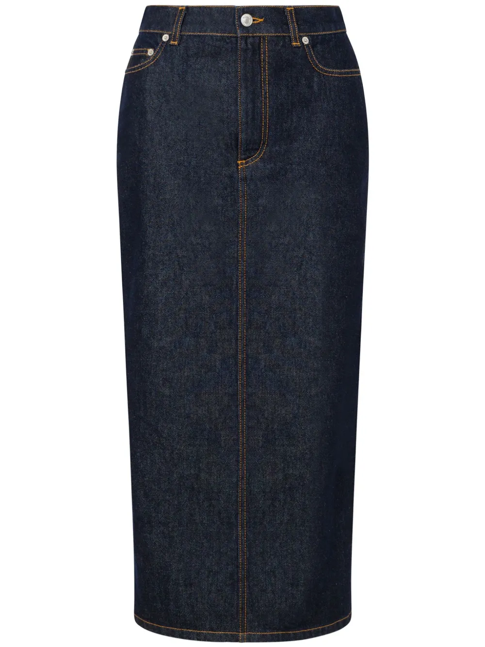 Moschino pencil midi skirt Blauw