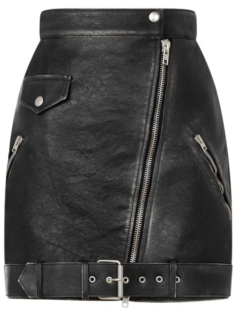 Moschino leather skirt 