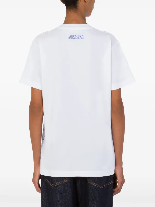 【未使用】MOSCHINO SWIM　Tシャツ　ホワイト　Lサイズ Moschino Swim Moschino Fruits T-shirt White | ONU