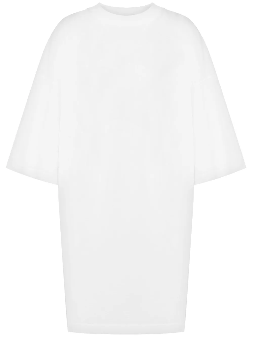 Moschino Katoenen T-shirtjurk Wit