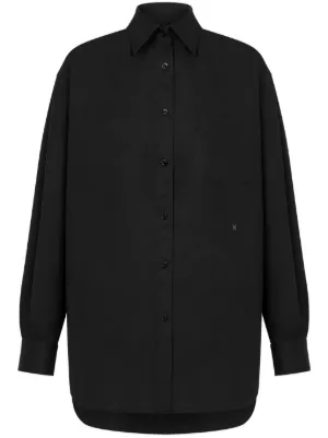 MM6 Maison Margiela パネル シャツ | ブラック | FARFETCH JP