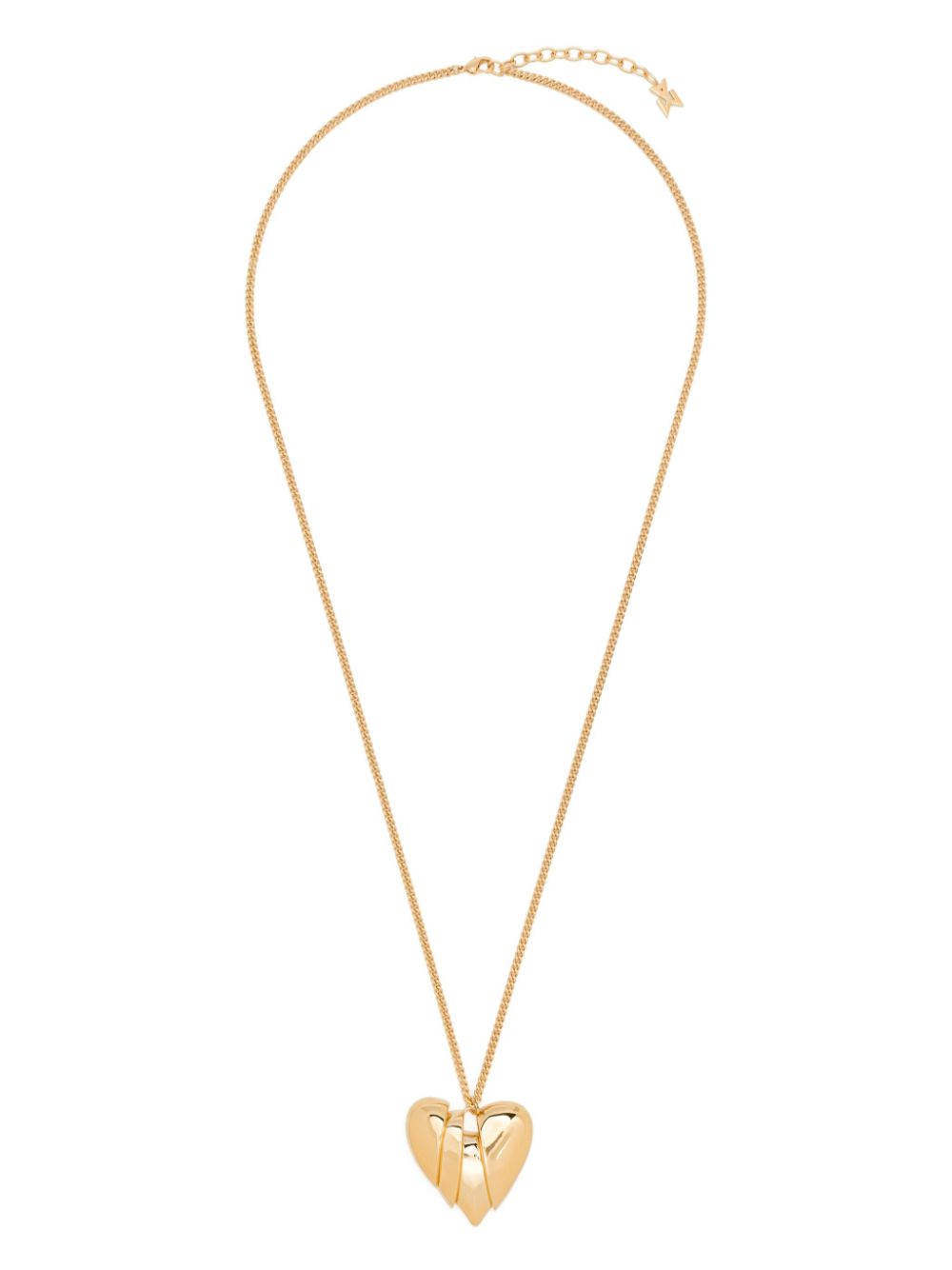 Amina Muaddi Heartbreaker necklace - Gold