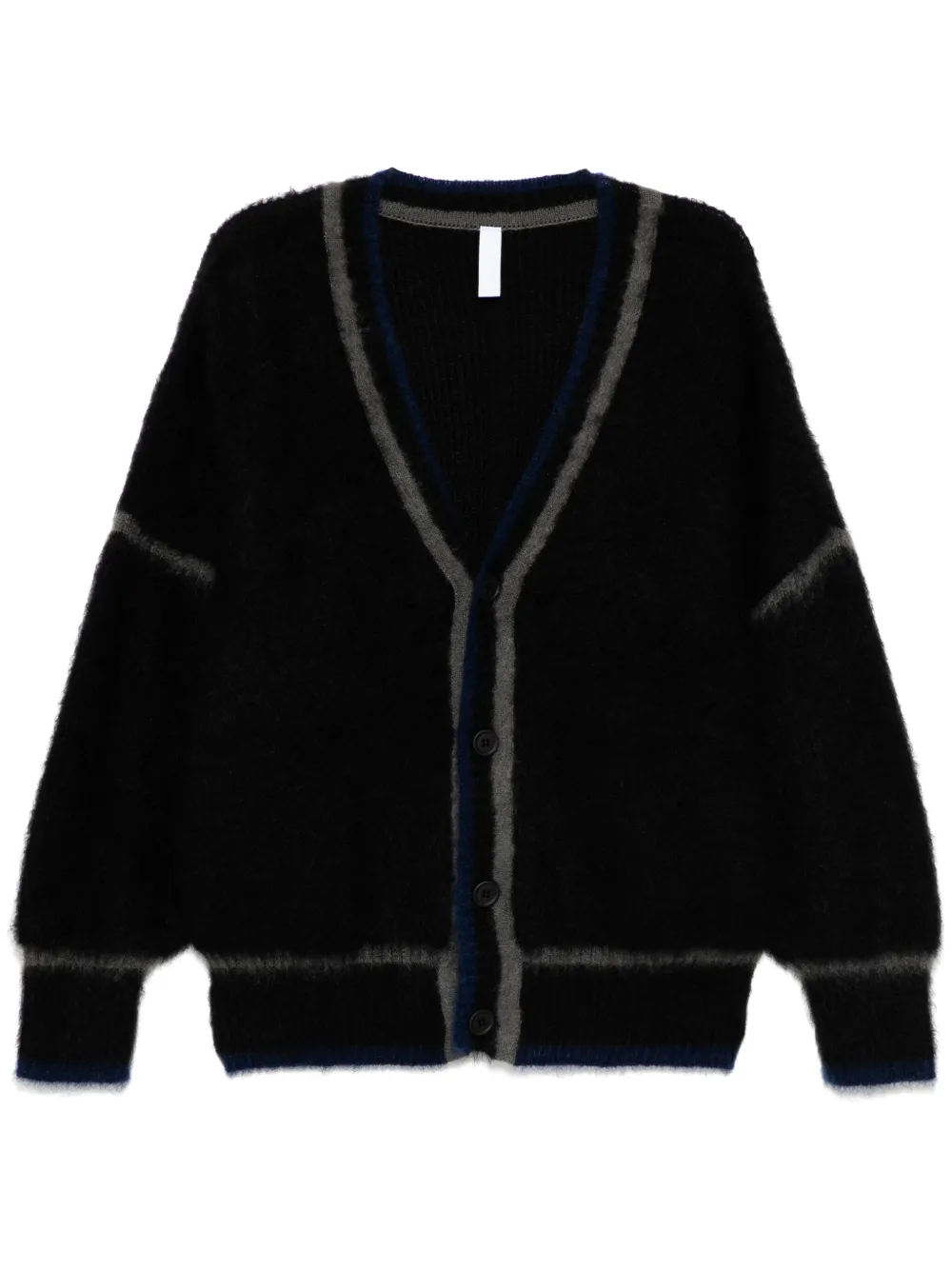 CFCL brushed effect cardigan | Black | Image 1