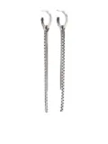 WERKSTATT:MÜNCHEN box chain earrings - Silver