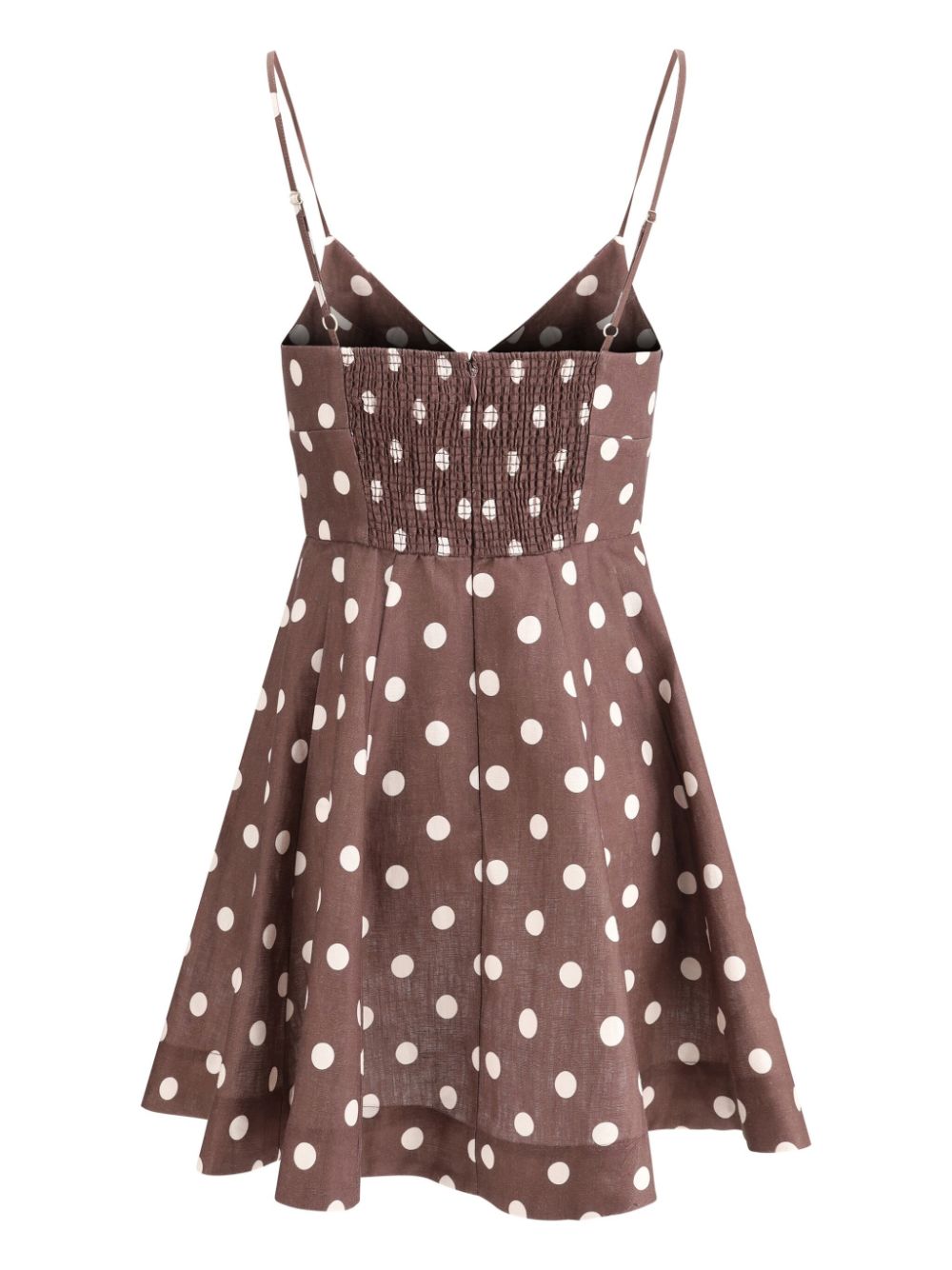 ZIMMERMANN Acacia mini dress - Bruin