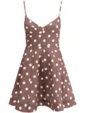 ZIMMERMANN Acacia mini dress - Brown