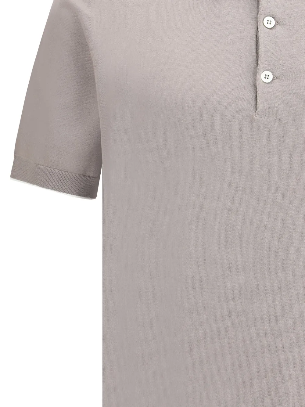Brunello Cucinelli Katoenen poloshirt Beige