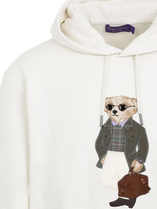 【PURPLE LABEL】RALPH LAREN ポロベア パーカー Ralph Lauren Purple Label テディベア パーカー | ニュートラル