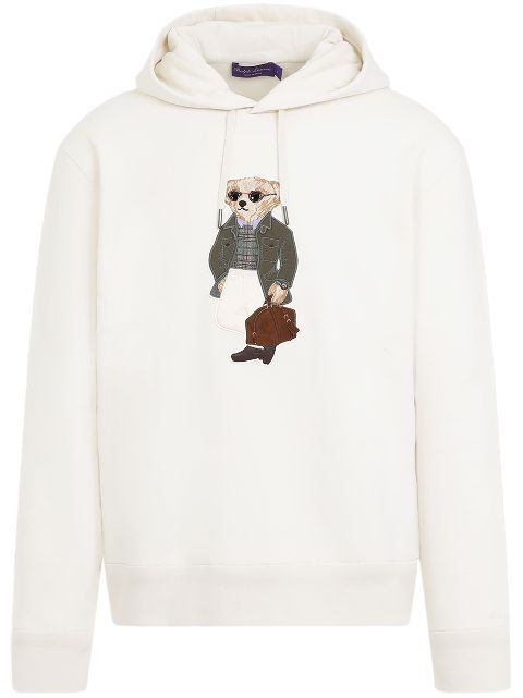 Ralph Lauren Purple Label Teddy Bear-print hoodie