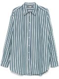 REMAIN striped shirt - Green