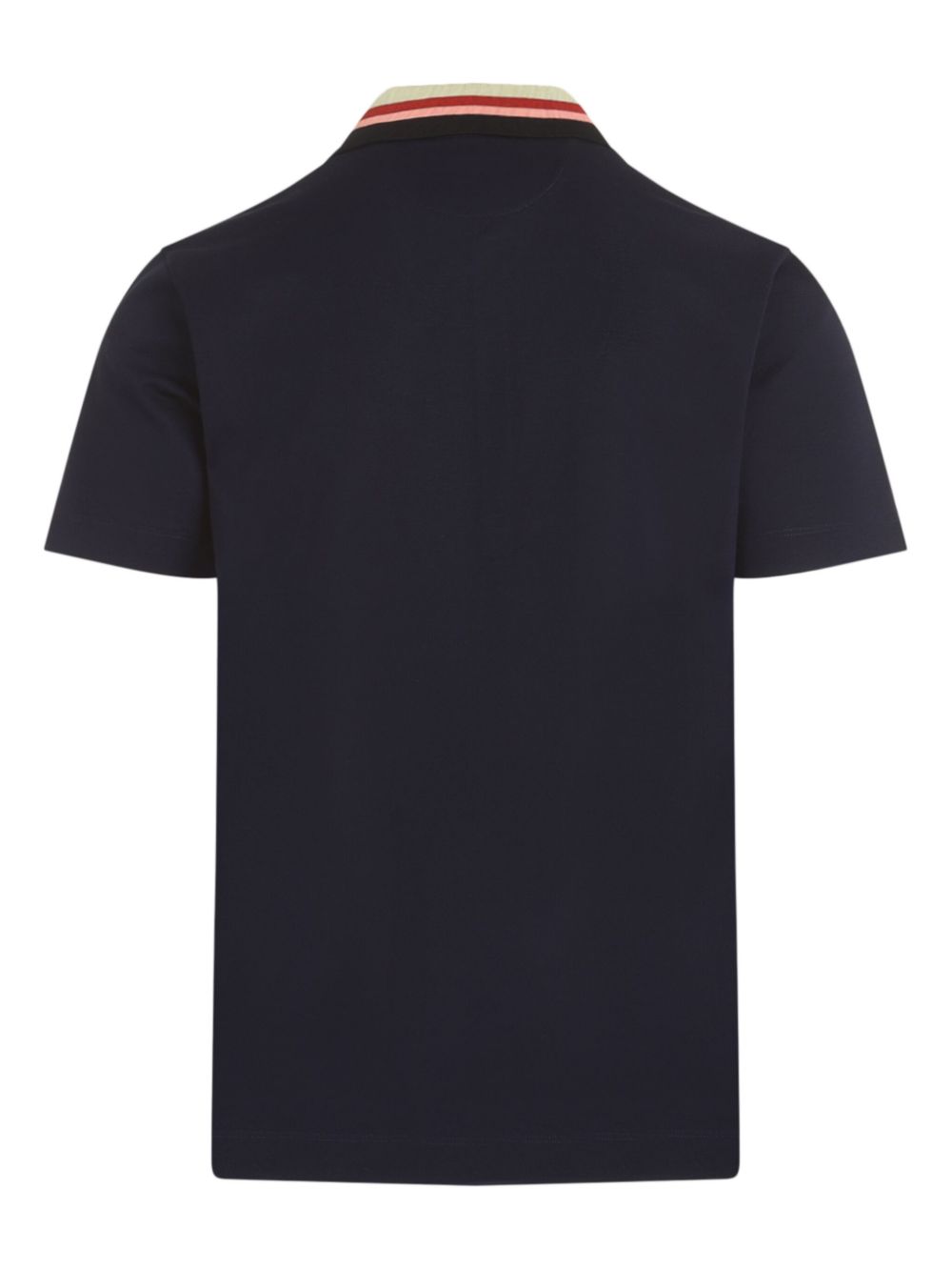 Paul Smith stripe-detailing polo shirt - Blauw