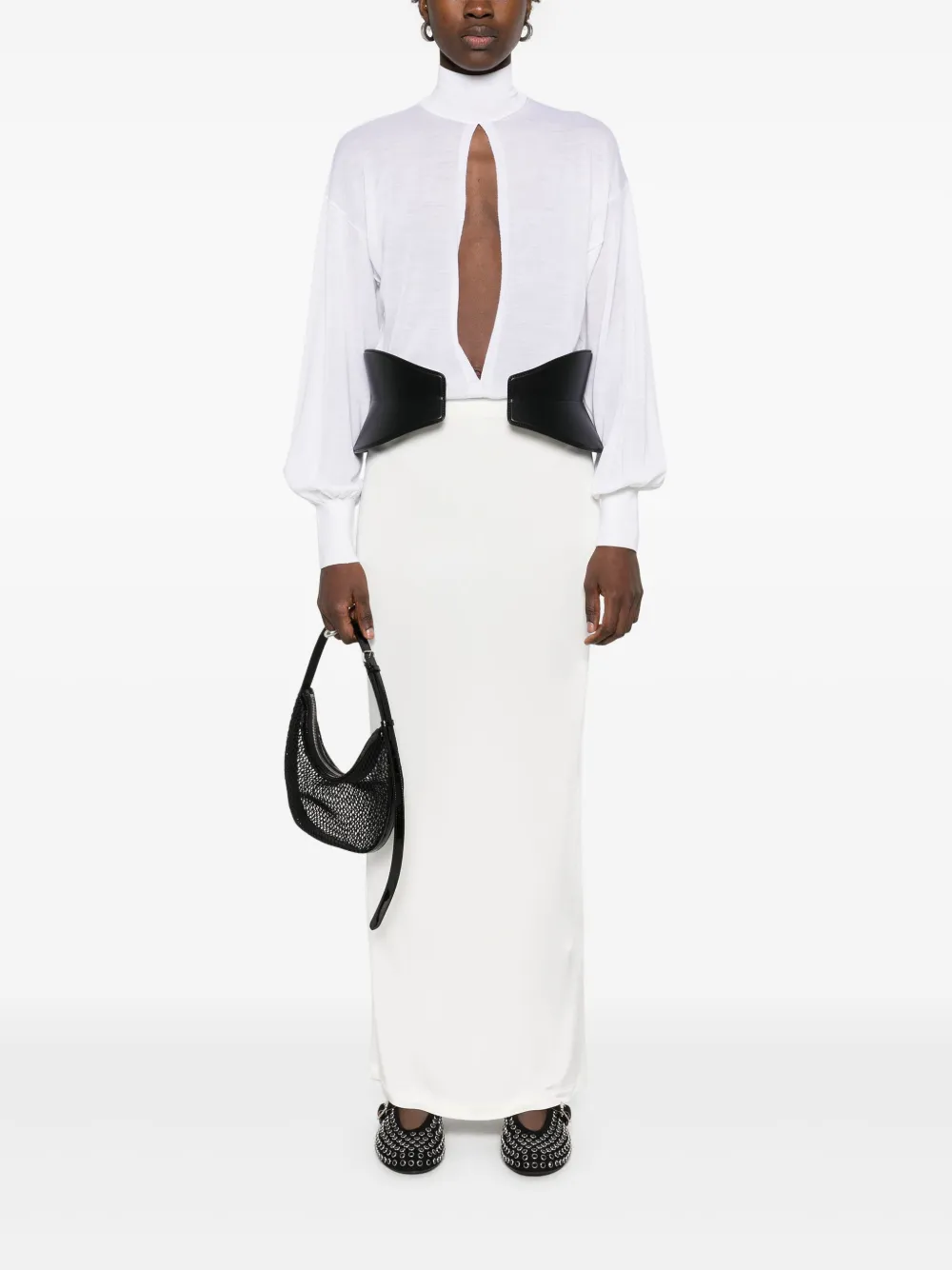 Alaïa fine-knit bodysuit | T-Shirts & Jersey Shirts | Image 2