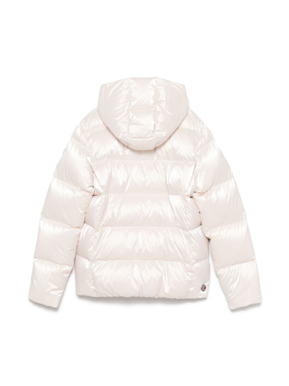 Colmar Kids metallic-effect puffer jacket - Beige