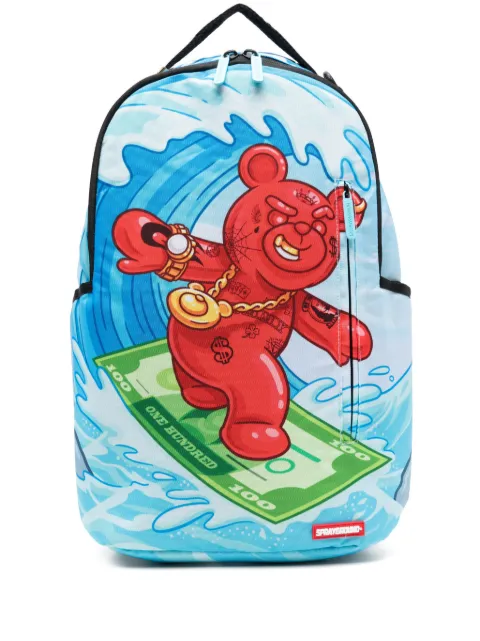 sprayground kid Diablo Camokawa Wave backpack