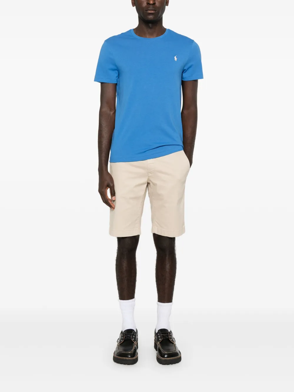 Polo Ralph Lauren Gestreept T-shirt Blauw
