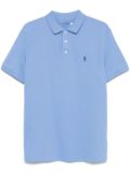 Polo Ralph Lauren Polo Pony-embroidered polo shirt - Blue