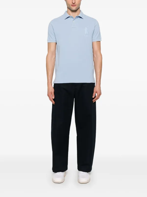 Polo Ralph Lauren Big Pony Polo Shirt | Blue | FARFETCH ZA