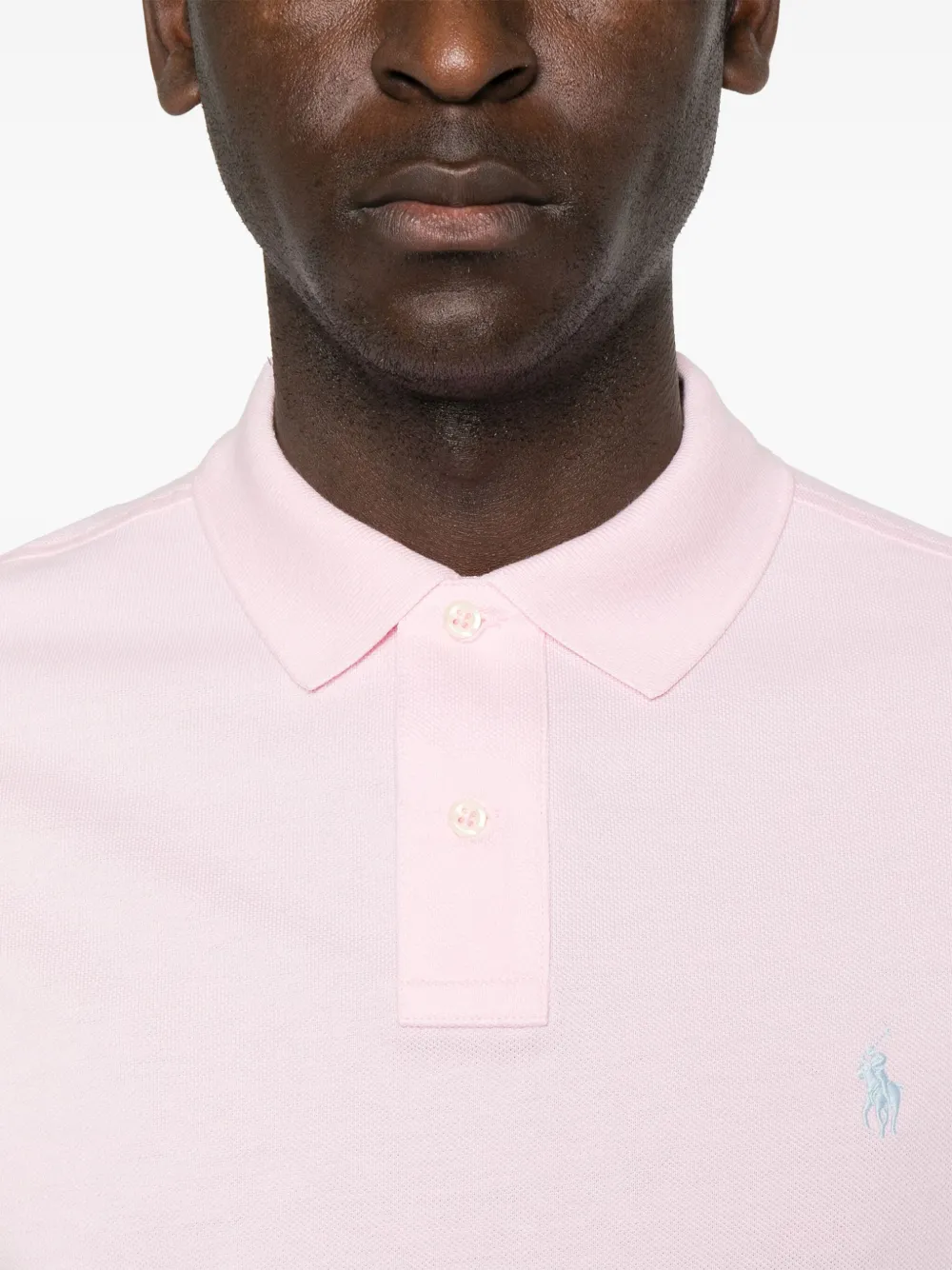 Polo Ralph Lauren Poloshirt met borduurwerk Roze