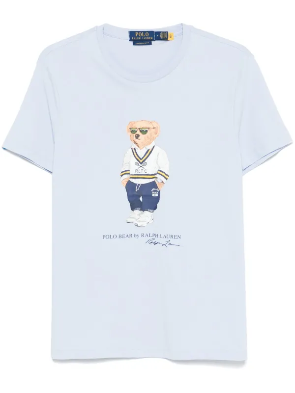 Polo Ralph Lauren Polo Pony-embroidered T-shirt in Blue