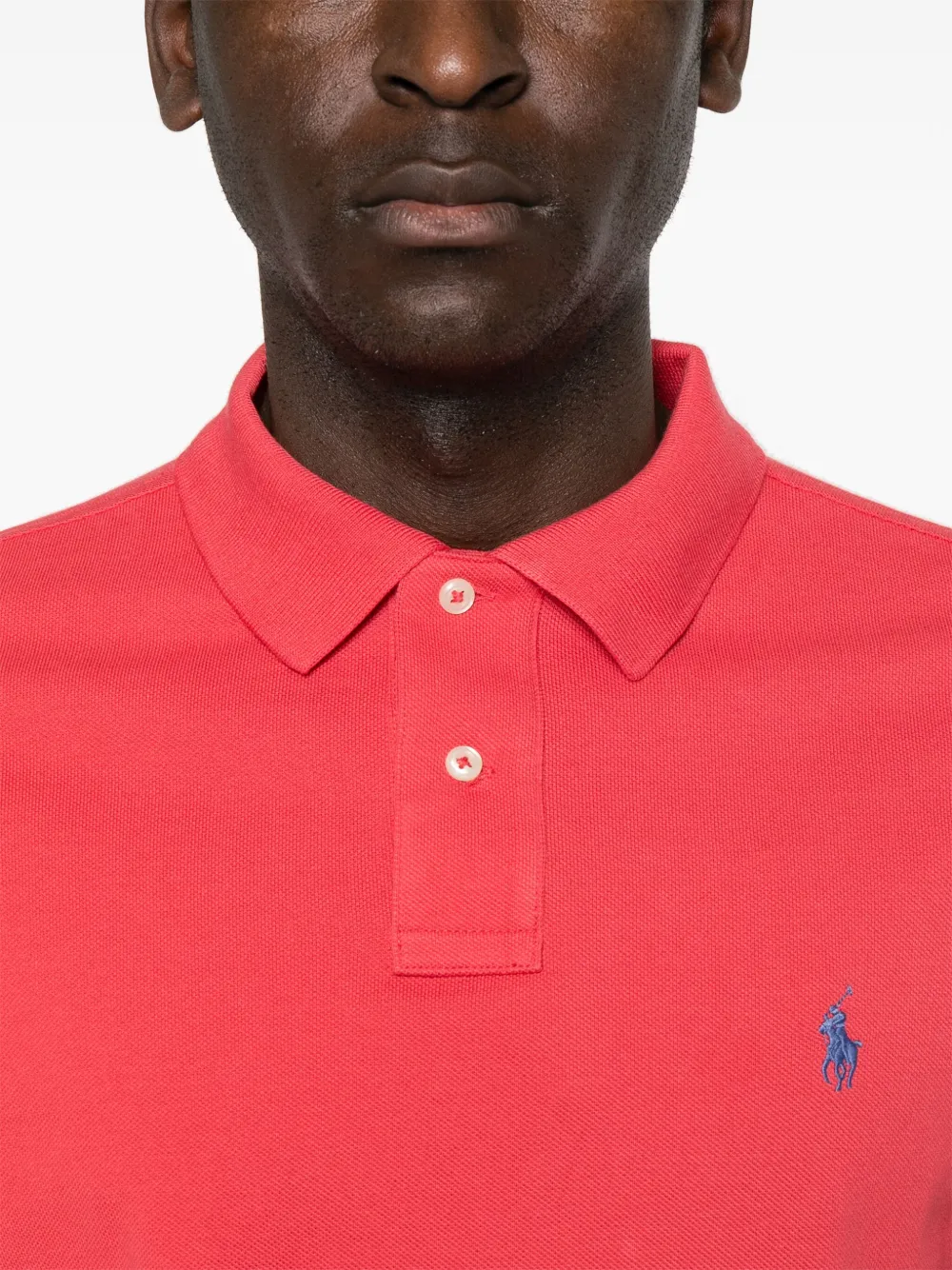 Polo Ralph Lauren Poloshirt met borduurwerk Rood