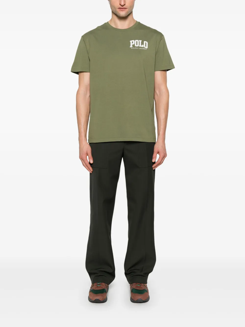 Polo Ralph Lauren T-shirt met logoprint Groen