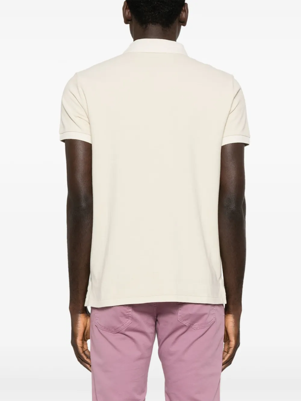Polo Ralph Lauren Poloshirt met borduurwerk Beige