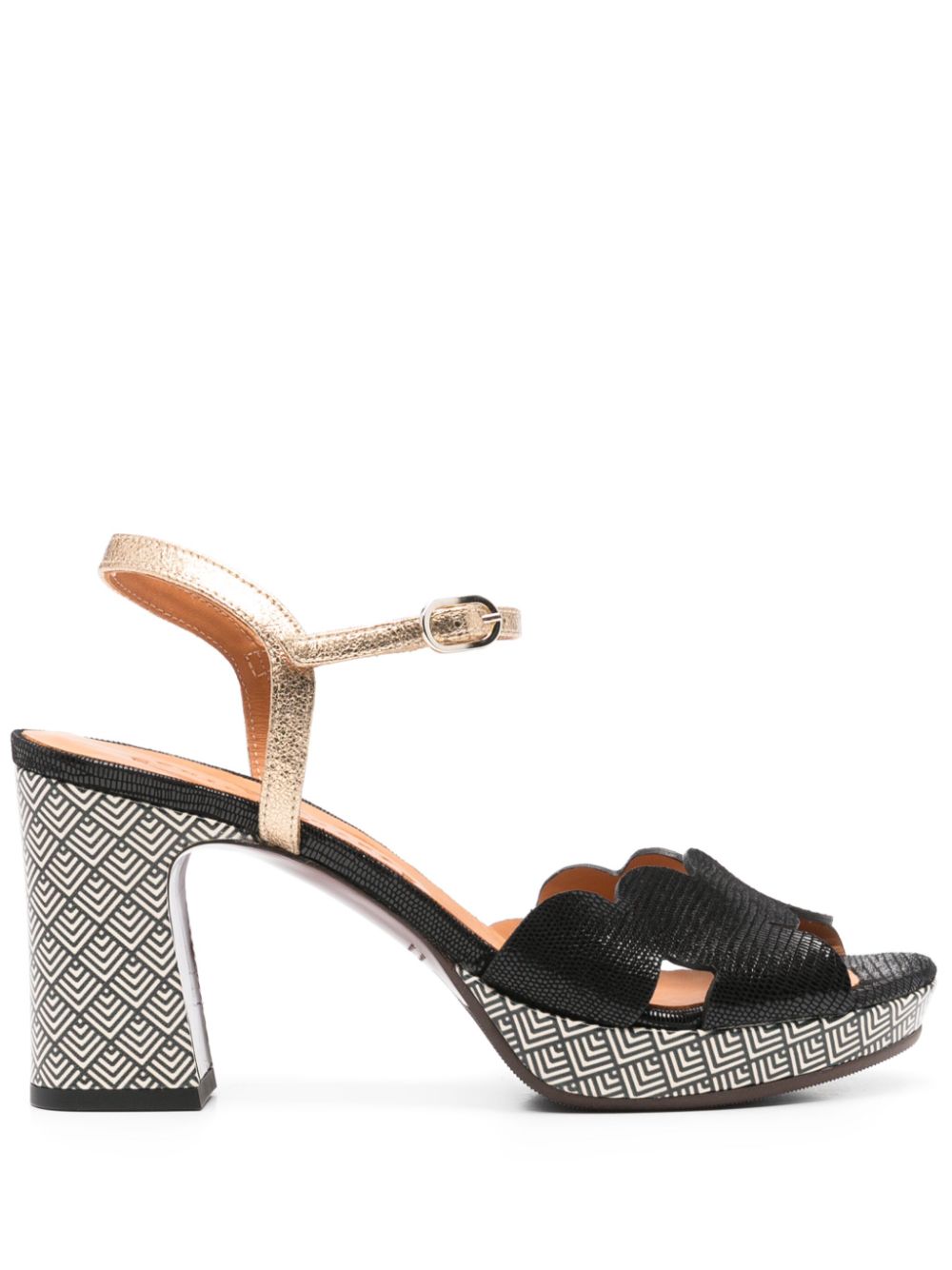 Chie Mihara 85mm Kelis sandals - Black