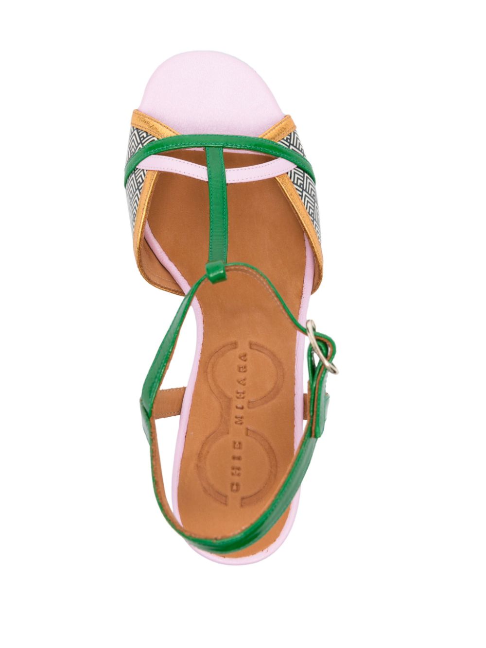 Chie Mihara 85 mm Bejoi sandalen Groen