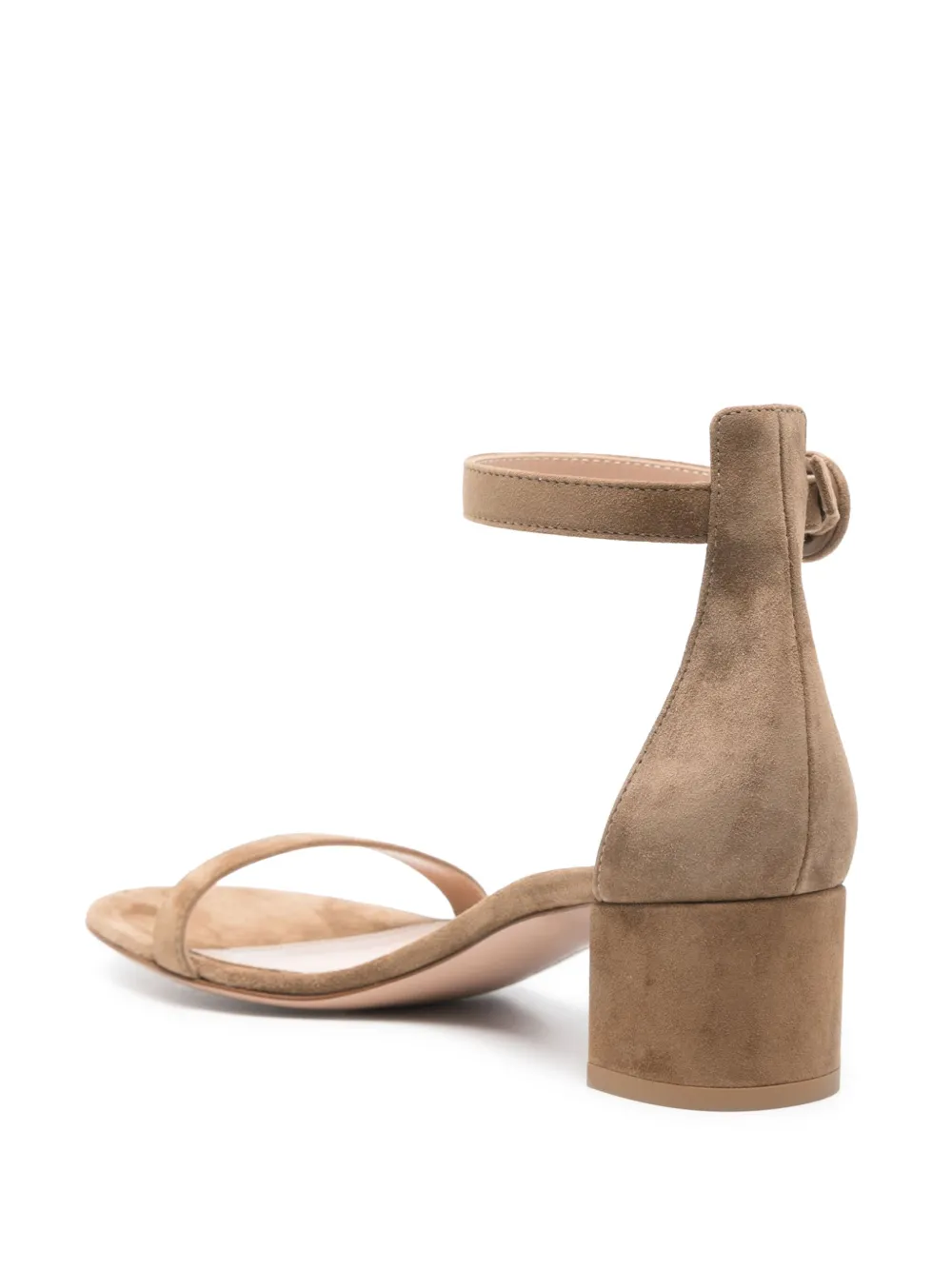 Gianvito Rossi 45 mm Gaeta sandalen Bruin