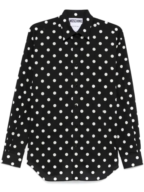 Moschino polka-dot shirt