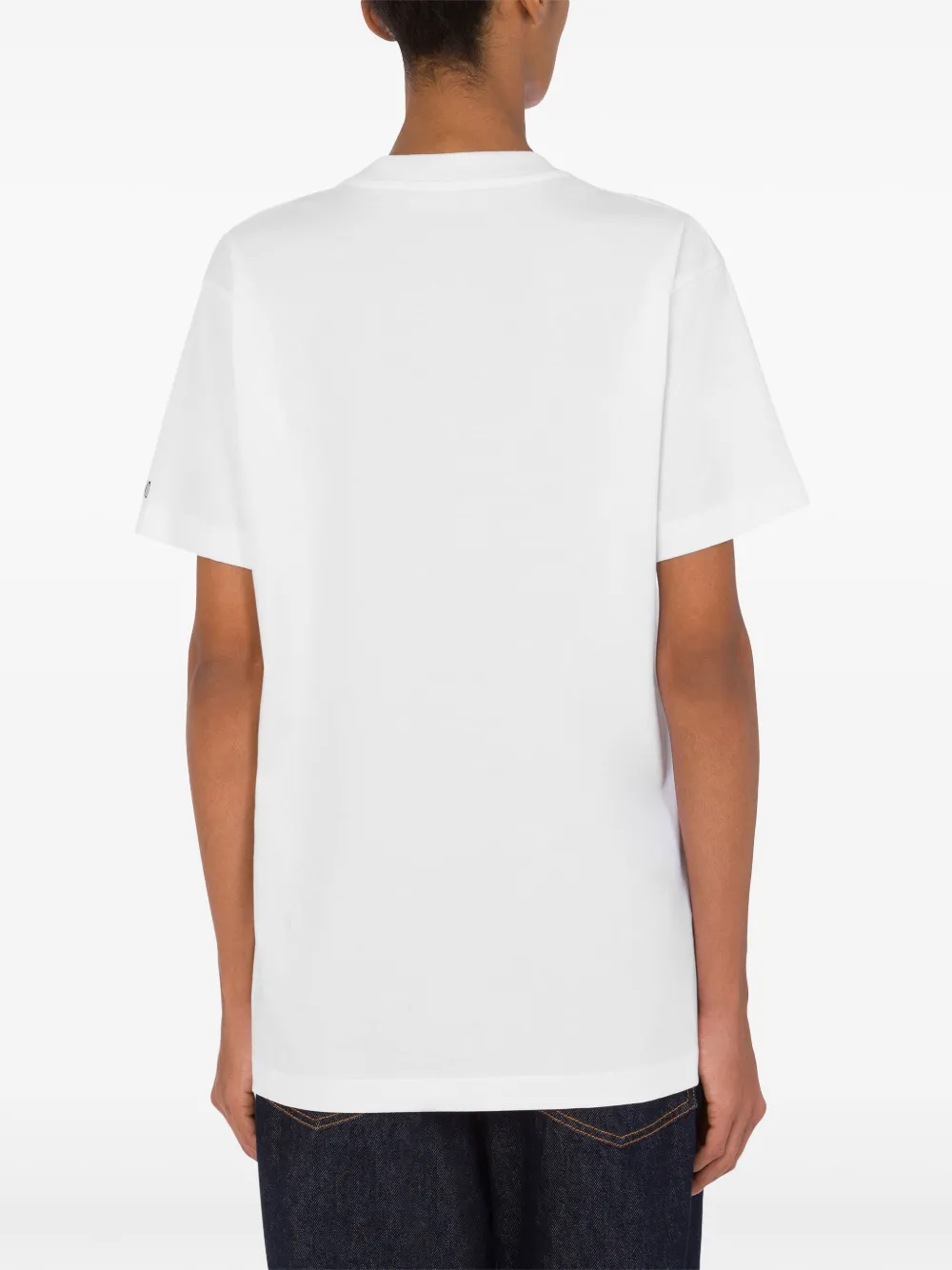 Moschino T-shirt met print Wit