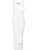 Moschino tied midi dress - White