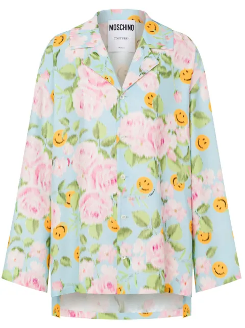 Moschino floral-print shirt