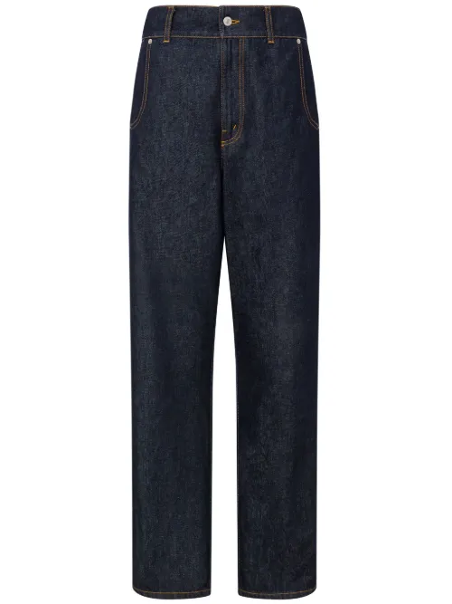 Jean à coupe droite - Moschino - Modalova