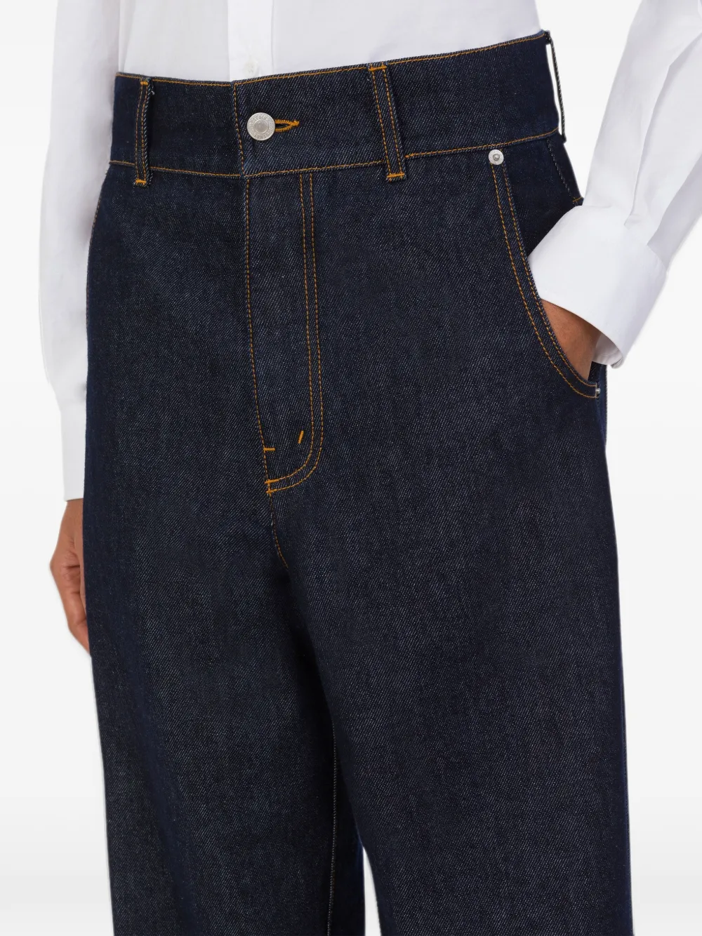 Moschino Straight jeans Blauw