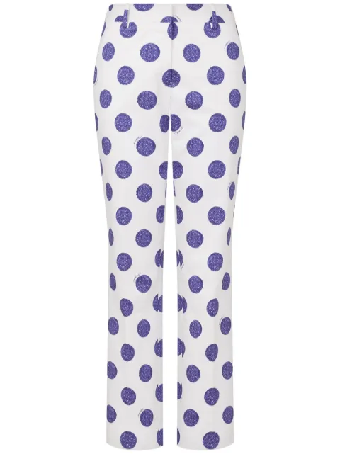 Moschino polka-dot trousers
