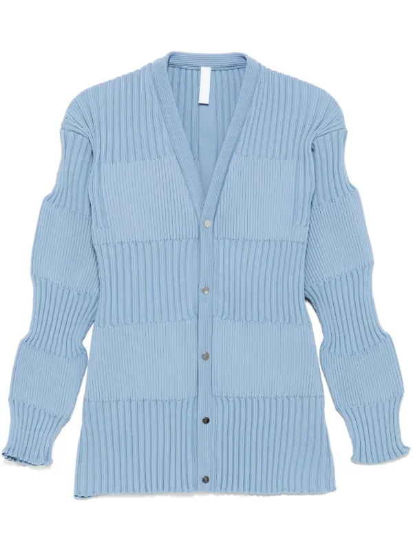 CFCL カーディガン ブルー CFCL Fluted カーディガン | ブルー | FARFETCH JP