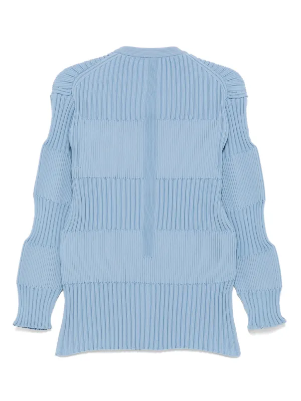 CFCL カーディガン ブルー CFCL Fluted カーディガン | ブルー | FARFETCH JP
