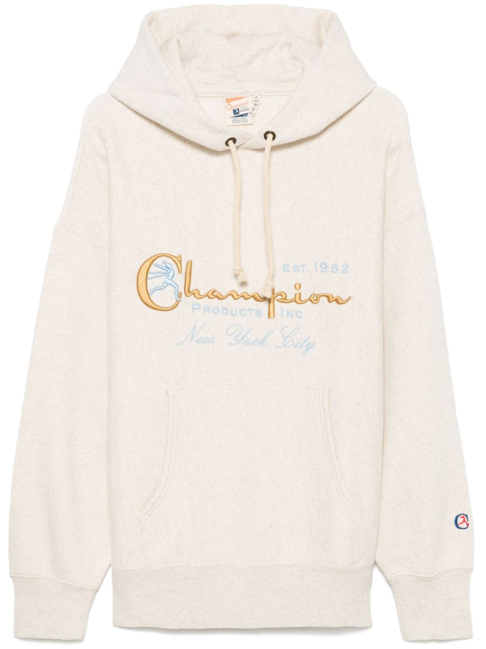 Champion Archive hoodie Beige