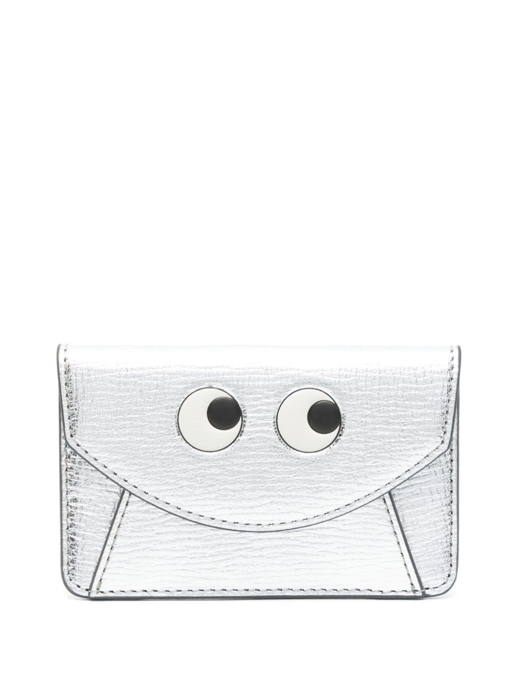 Anya Hindmarch Eyes MagSafe wallet - Silver