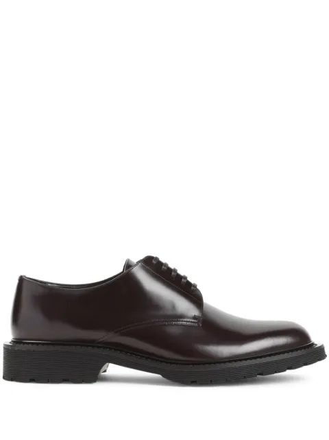 Saint Laurent leather lace-up shoes