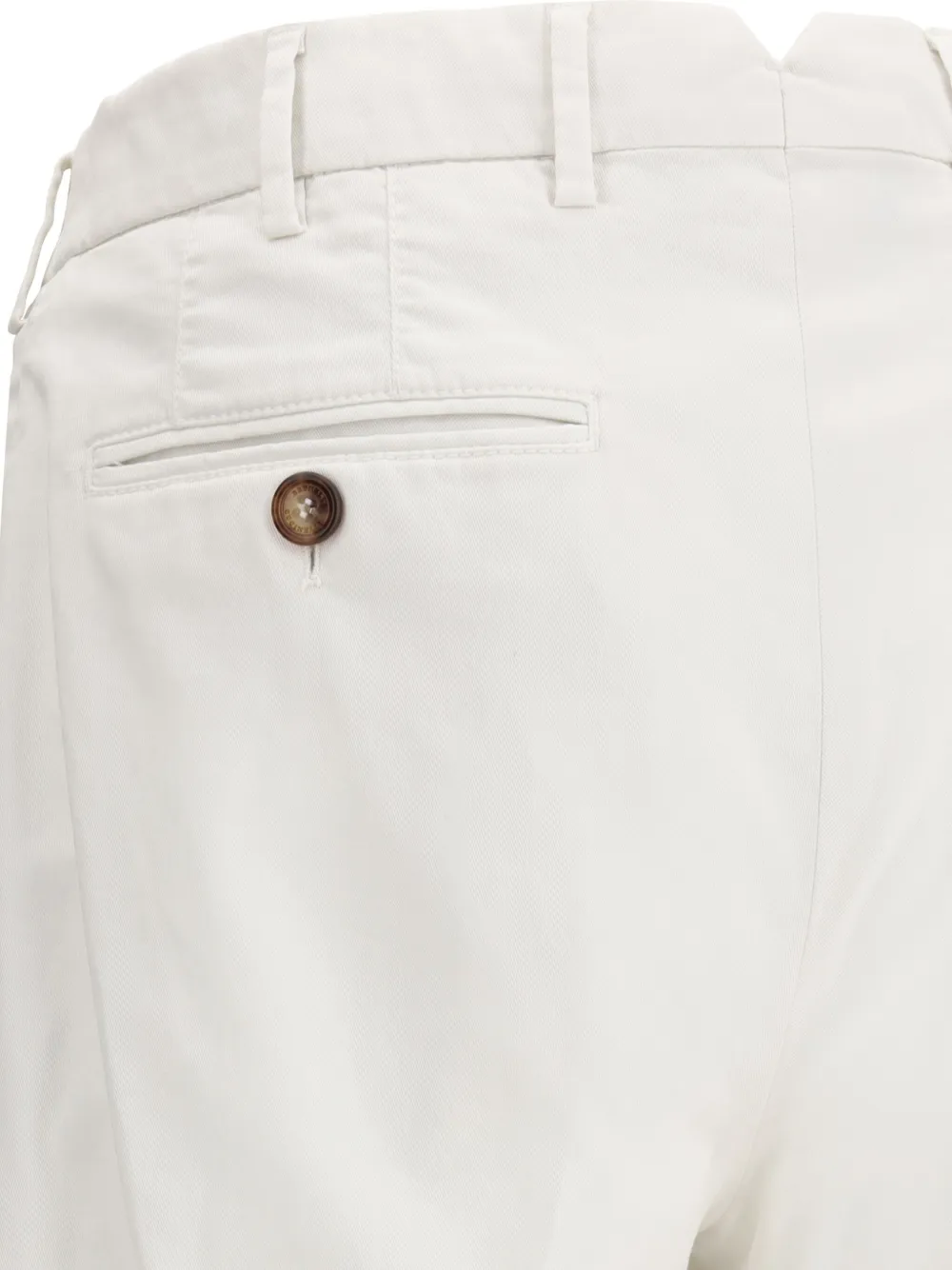 Brunello Cucinelli Geplooide pantalon Wit
