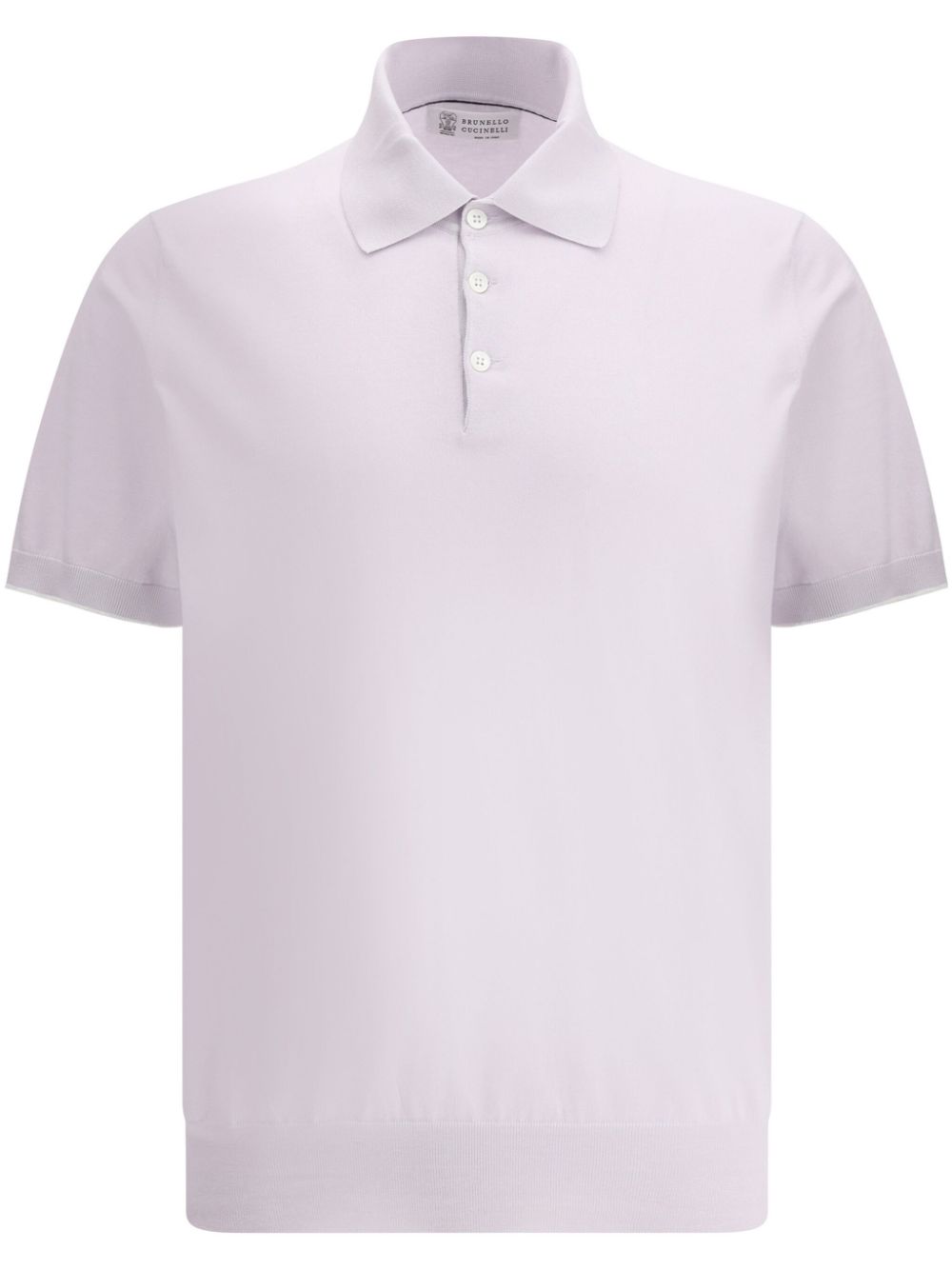 Brunello Cucinelli cotton polo shirt - Pink