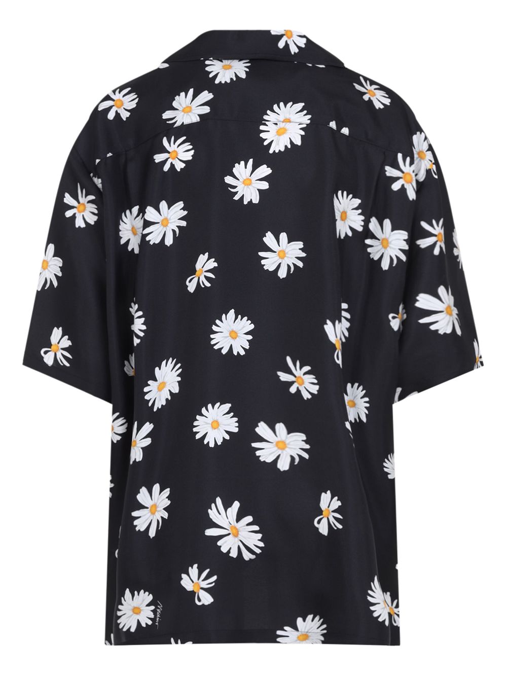 Moschino floral-print shirt - Zwart