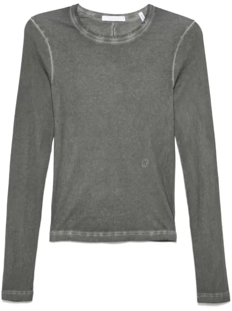 Helmut Lang playera con diseño teñido